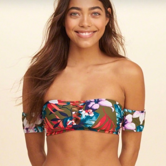 off the shoulder bathing suit top